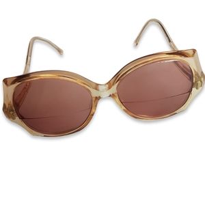 1980s Eyeglass Frames ONLY Oversized Drop Temples 54-17-135 MAY USA Vintage